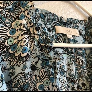 LOFT Short Sleeve Blouse